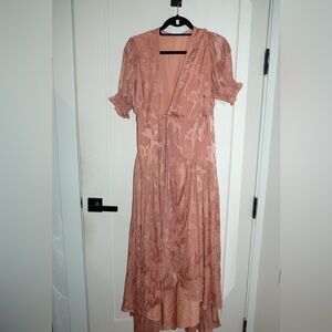 Aritzia Blush Maxi Dress
